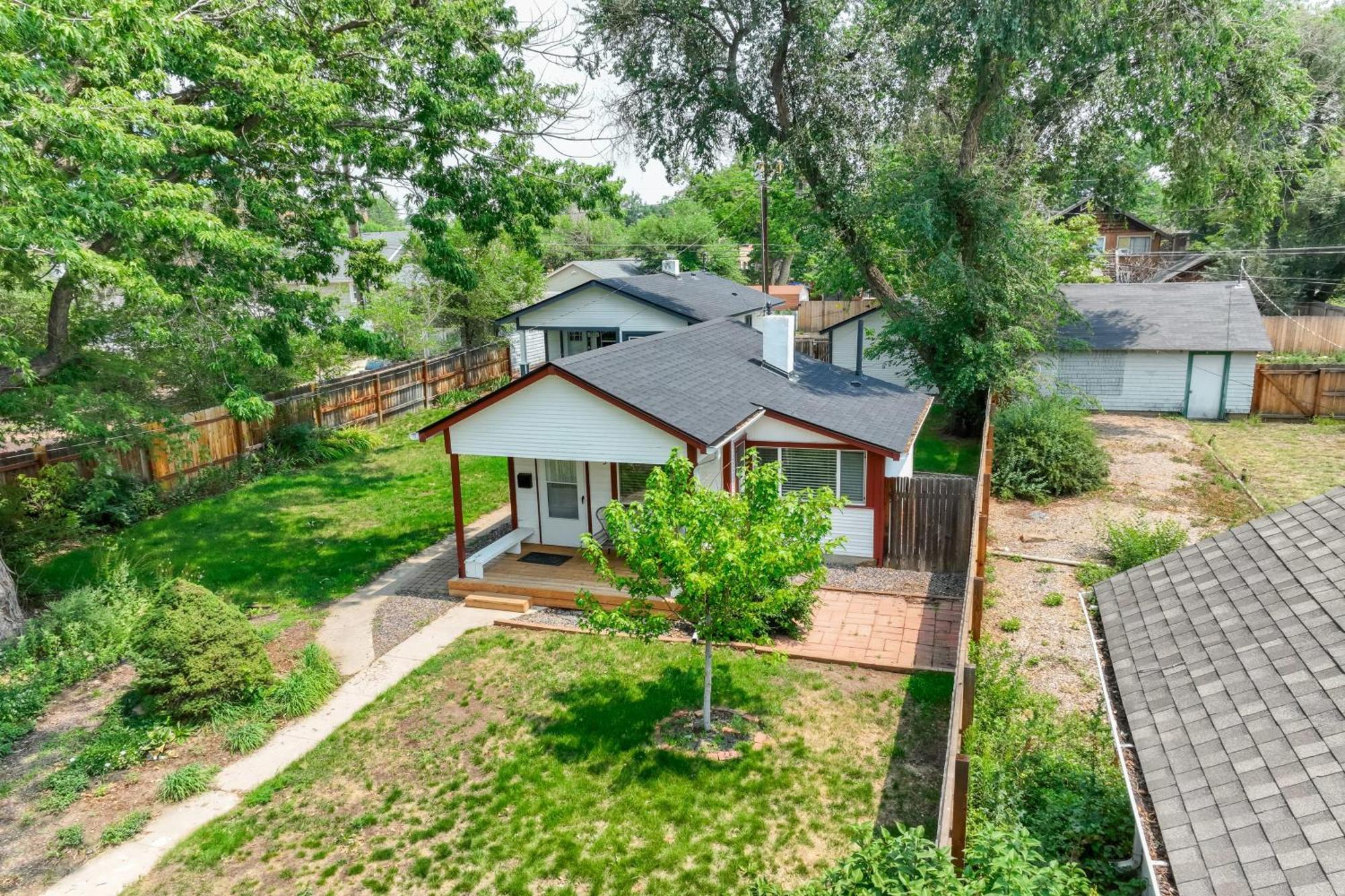 Vintage Tiny House Cute 1Bdrm Big Appeal Villa Colorado Springs Exterior photo
