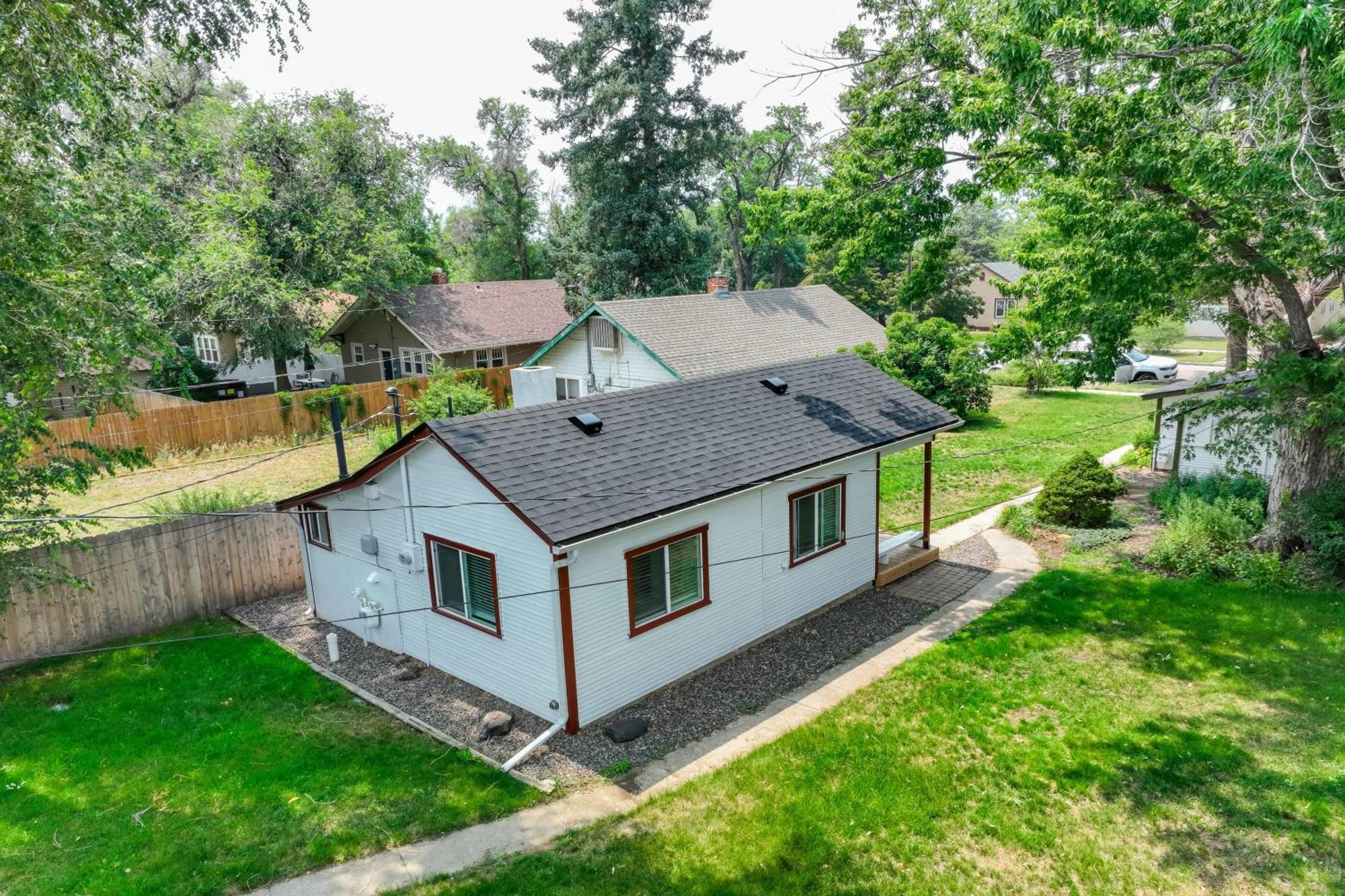 Vintage Tiny House Cute 1Bdrm Big Appeal Villa Colorado Springs Exterior photo