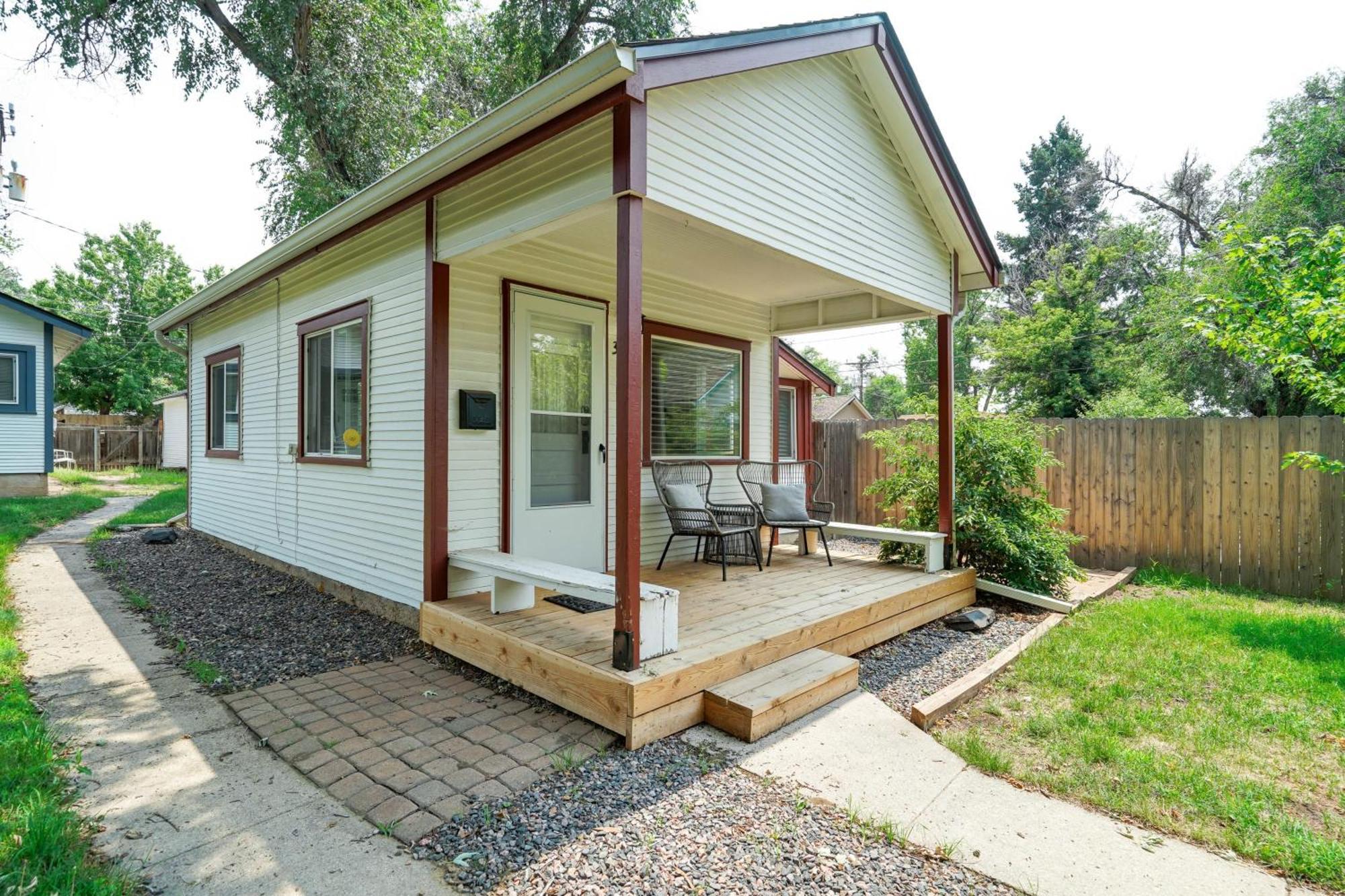 Vintage Tiny House Cute 1Bdrm Big Appeal Villa Colorado Springs Exterior photo